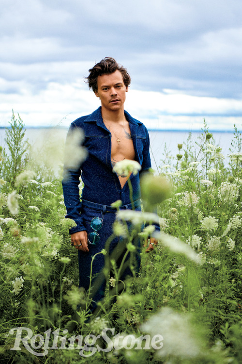 harrystylesdaily: Harry Styles for Rolling Stone magazine. Photographed by Ryan McGinley.