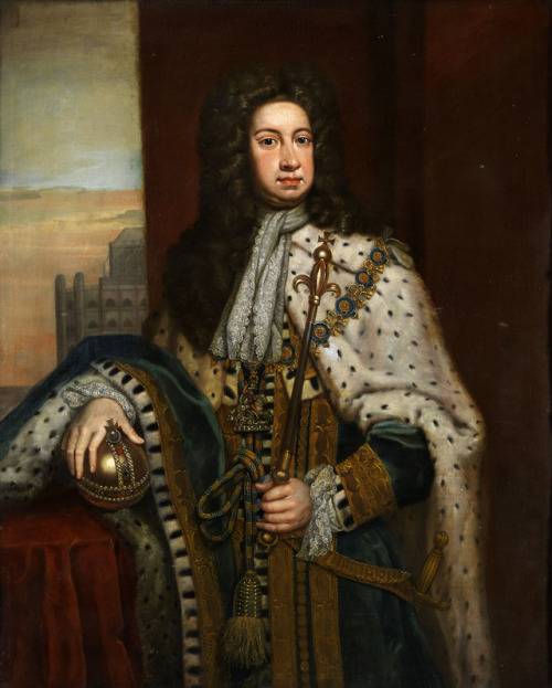 King George I, anonymous follower of Godfrey Kneller, 18th century