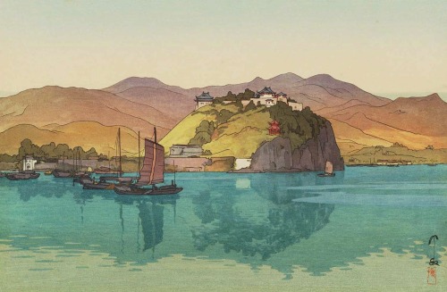 bootykop: magictransistor:  Hiroshi Yoshida   εїз  