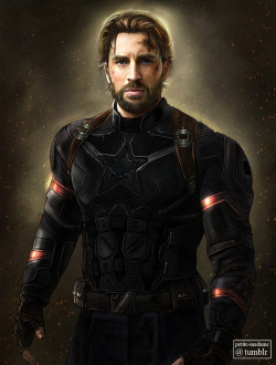 petite-madame: Steve Rogers (Infinity War) - 2017 My take on Steve in Infinity War. Of course, it’s not the exact suit because the only reference pictures I had were a couple of concept art posted by Ryan Meinerding and poor quality screenshots from