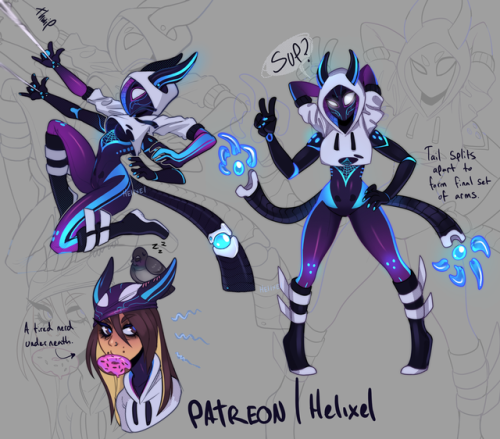 I present you, my #spidersona ! She may look over the top and fancy but tbh she&rsquo;s just a tired