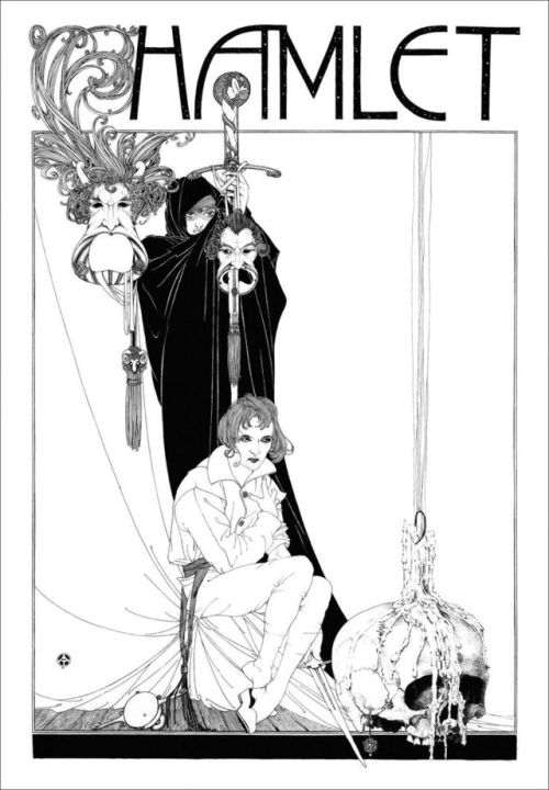 ubeink:In this feature: “Hamlet Set No. 1″Illustrations by John Austen for Shakespeare&r