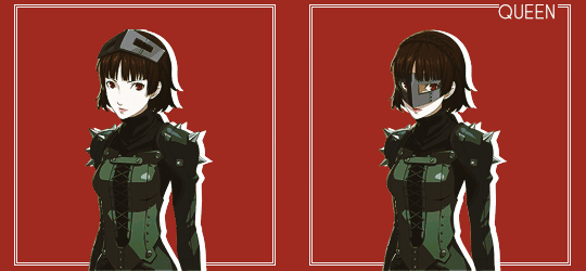 niijima-makoto:Phantom Thieves + beneath the mask