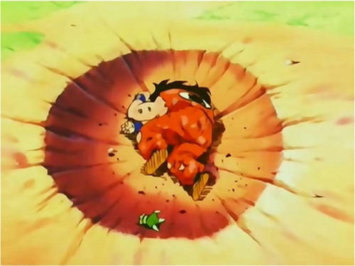 nomellamesfriki:  Pastel de la muerte de Yamcha