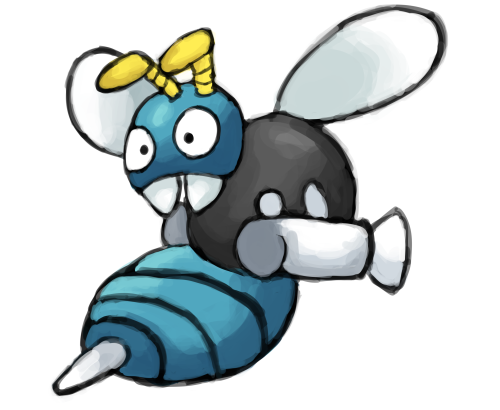 I drew a buzzbumber from the first sonic game as a warmupbecause i’m worth it *buzzes*