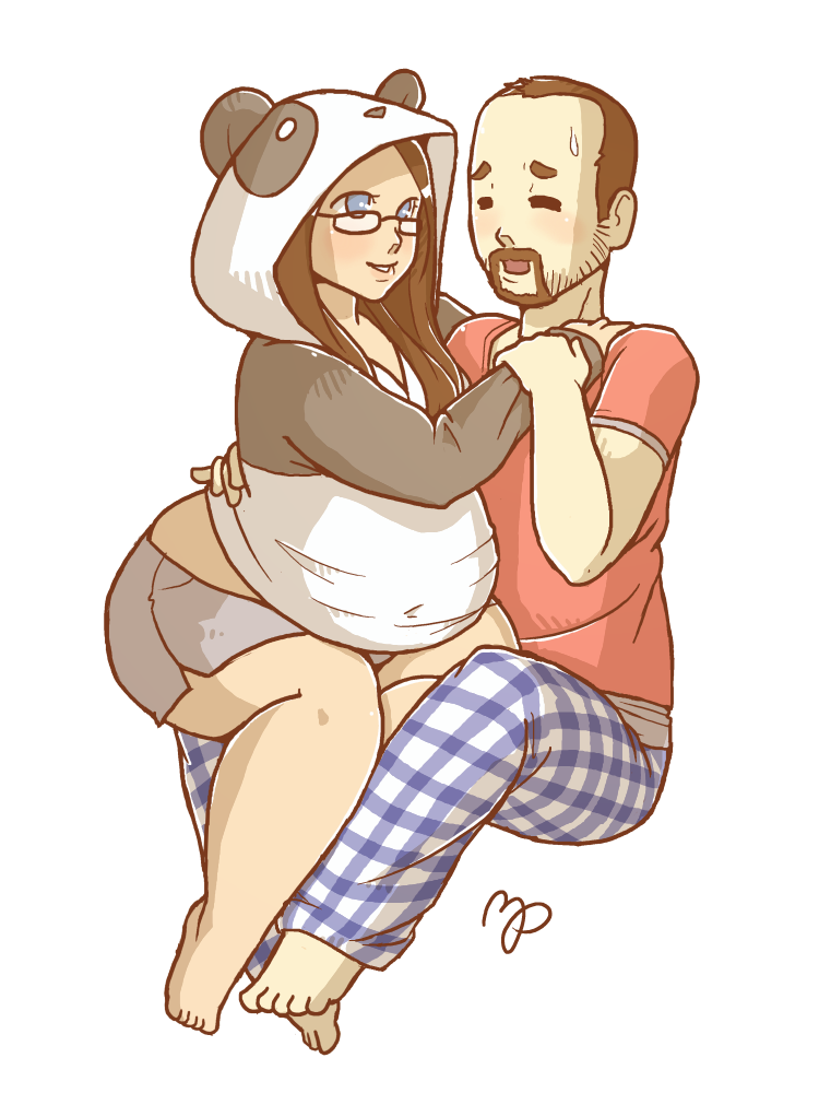 she&ndash;night:  Misc. - Shirt Trade 2 by MorningPanda Totally cute &lt;3