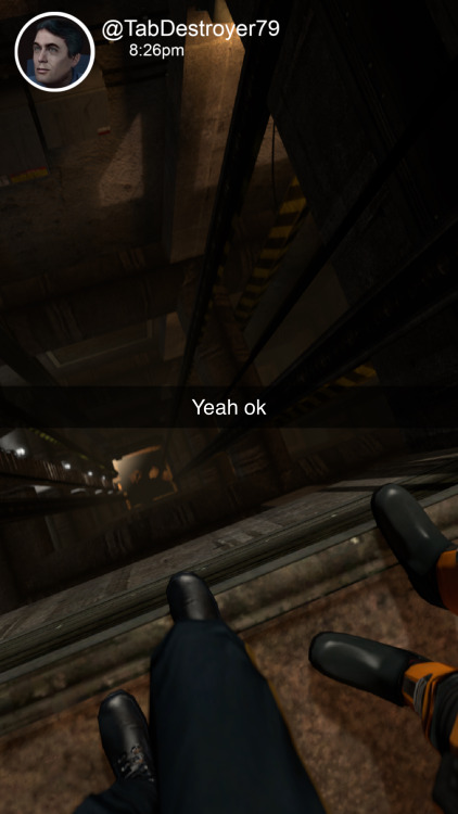  Half Life: The Snapchat Adventures Part 16 - Fuel Lines Morphine’s kicking in. Part 1 & 2 Part 