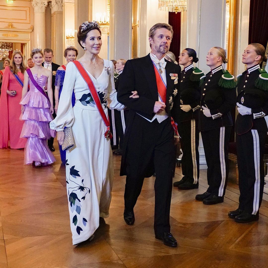 Victorys — Red Outfit by Valentino. Princess Charlene wore...