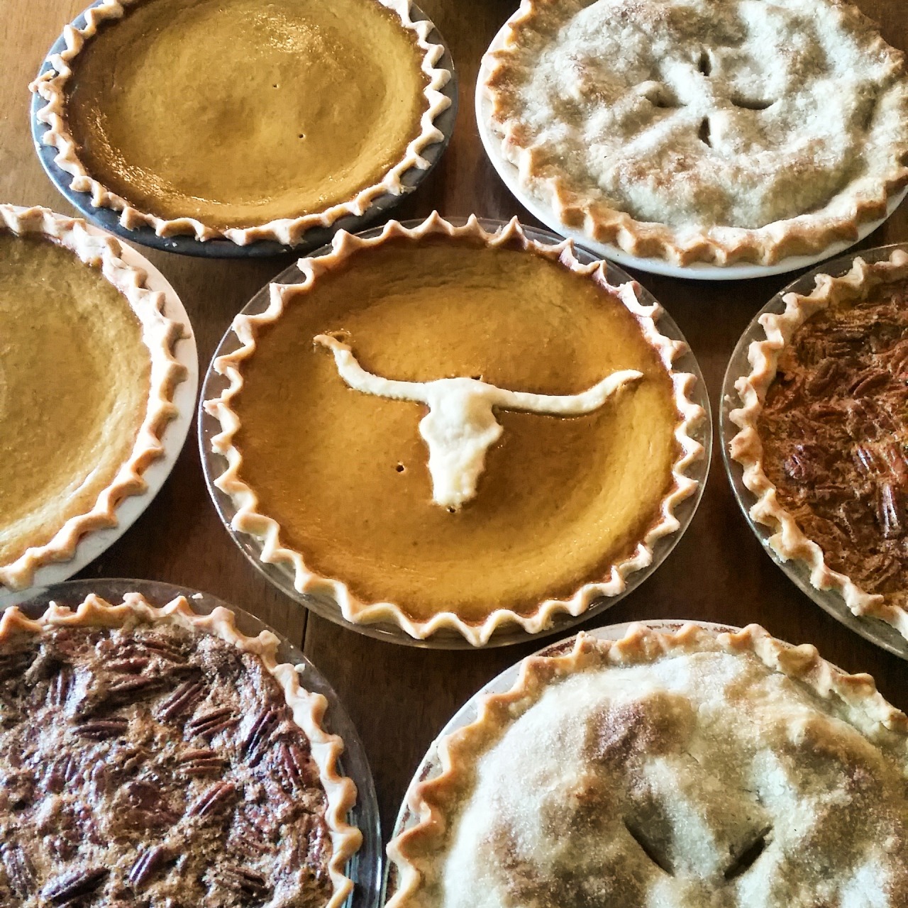 rusty-ford:  When I bake pie, I bake pie. 9 to be exact. The verdict came back. They