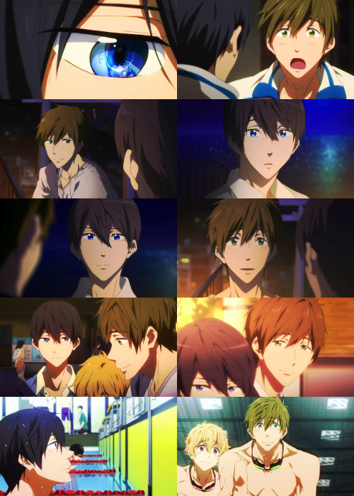 radmoral:  Makoto and Haruka looking at each other. 