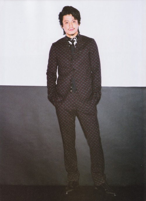 starminesister: Oguri Shun (Lupin the Third) in Nihon Eiga vol.44 [August 2014].