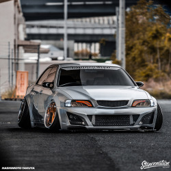 stancenation:  Let’s see how well you know your cars. What make and model is this crazy thing!? | Photo by: @s.n_hashimoto #stancenation