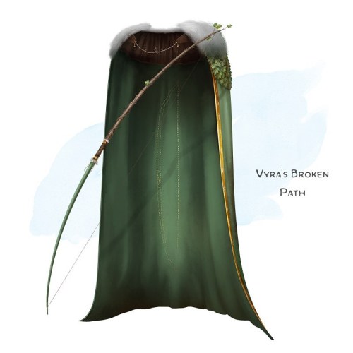 the-griffons-saddlebag:  ! Vyra’s Broken Path Wondrous item, very rare (requires attunement by