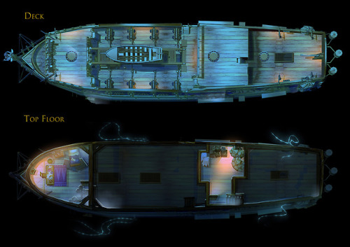 This set is the first part of a ship-heavy update - there’s a ship with an interior, oriental junks,