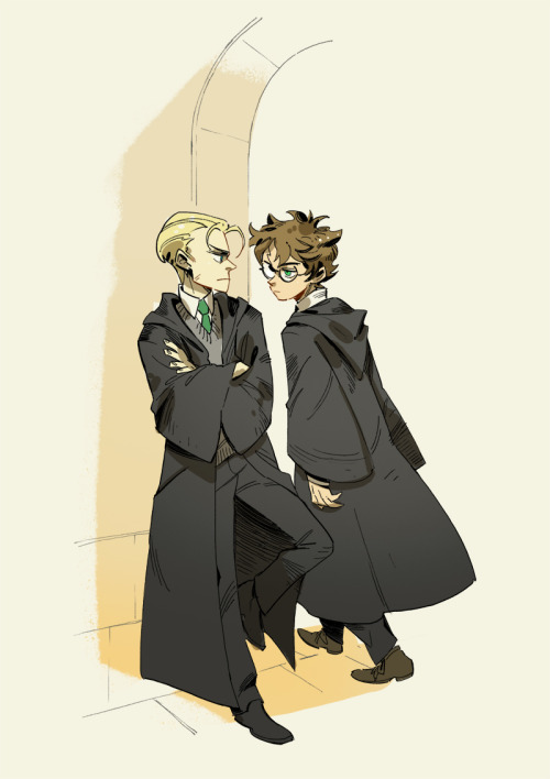 huangh: drarry doodle 