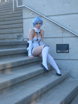 starwasthongsnakedladys:  Fan Expo 2011: Rei Cosplay 3 by Elle-Cosplay 