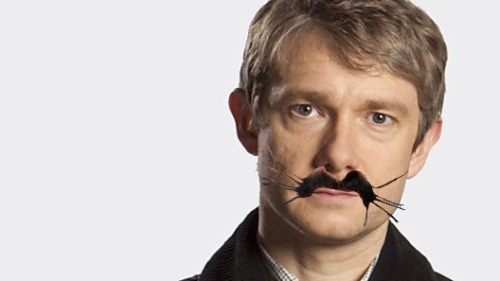 thehufflepufffromgallifrey: Presenting “Johnstache: It Coulda Been Worse”