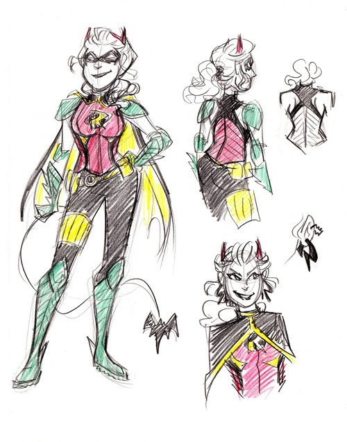 m-sciuto:Steph Robin sketches