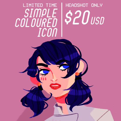 illustraice:hi!  i’m opening commissions <3 it’s been a weirdly rough month for me, and financial