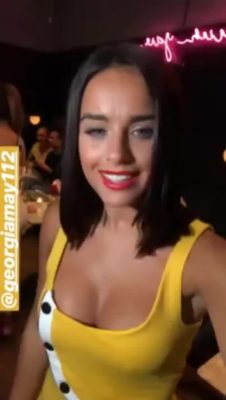 Georgia May Foote in Yellow