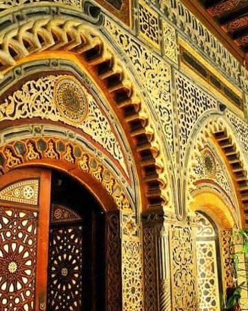 Doors Of The Hanging Church, One Of The Oldest Churches In Cairo, Egypt