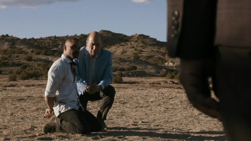 Better Call Saul S06E03 part 3 of 3 Nacho (Michael Mando) ziptied and tapegagged.    
