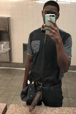  deepclean053: Restroom break 👀I hope he finds a way to free himself from wage work