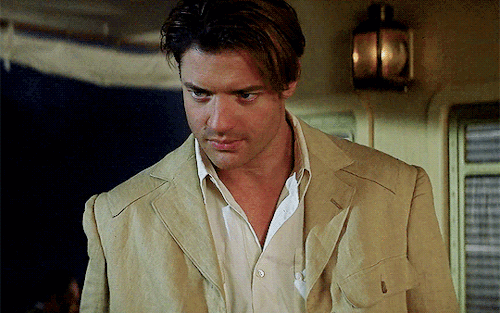 yocalio:Brendan Fraser as Rick O’Connell, The Mummy (1999) Dir. Stephen Sommers