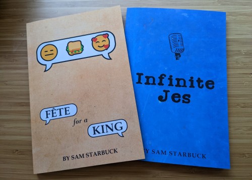 My proof copy of Infinite Jes arrived today! There’s still an issue with offset on the spine (