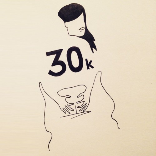 petitesluxures:  🇫🇷J'y crois pas, 30 000 abonné(e)s !! Je ne pensais pas attirer tant de monde avec mes petites cochonneries… Mais tant mieux! Pour fêter ça, je lance le concours #petitesluxures30k : partagez cette image en mettant un lien