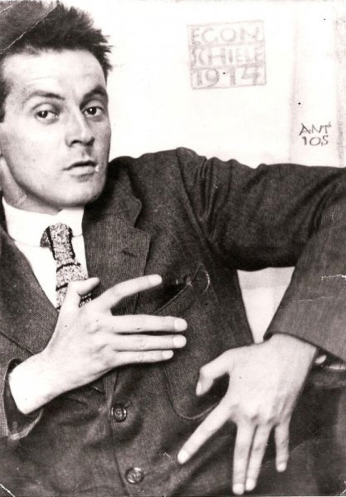 Egon Schiele was born this day in 1890