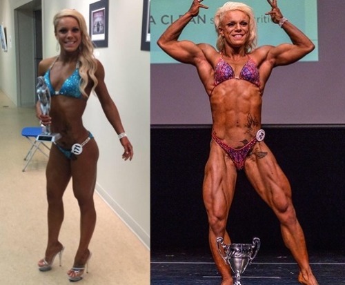 beforeafterfemalemuscle: Kennedy Ledgerwood