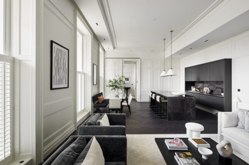 Monochrome maisonette in London THENORDROOM.COM - INSTAGRAM - PINTEREST - FACEBOOK 