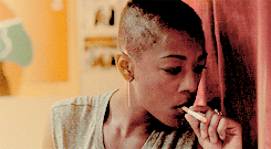 GET TO KNOW ME MEME: 2/5 female characters » Poussey Washington“My name is Poussey! Accent à d