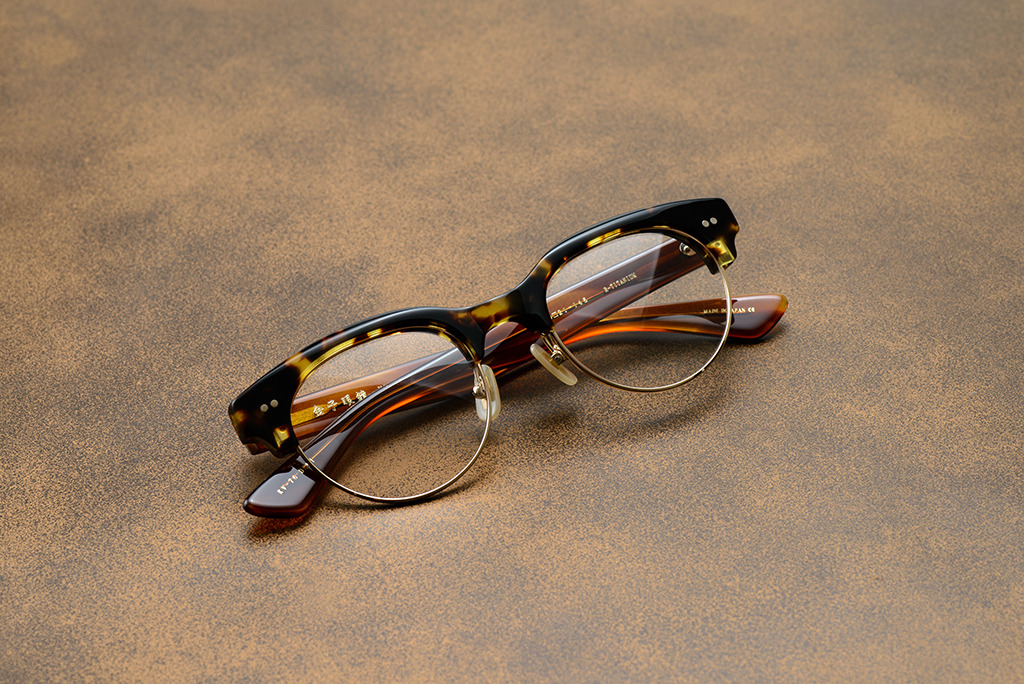 金子眼鏡 | KANEKO OPTICAL - “太眉” ブロウ 金子眼鏡 ｢KV-75｣「KV-76」