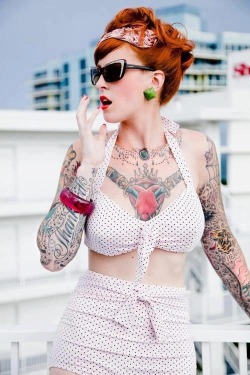 inked-pierced-beautiful:  Inked. Pierced.