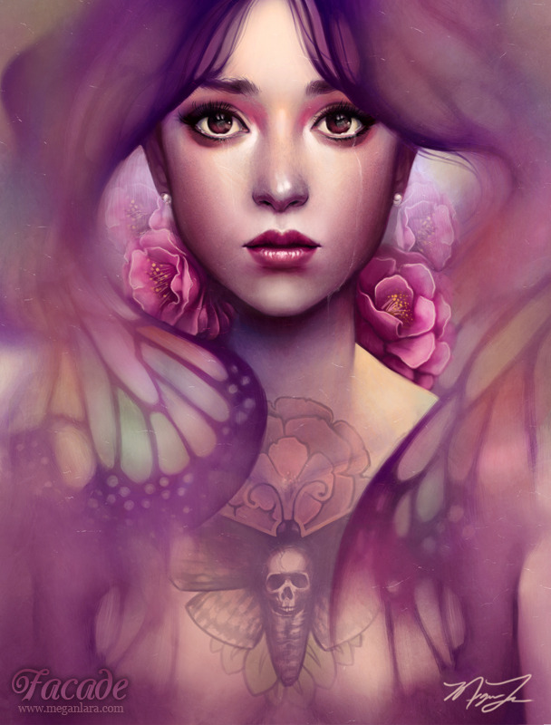 fantasy-scifi:  Facade by MeganLara