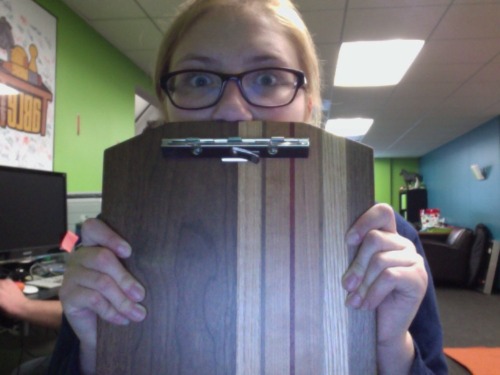 White Elephant gift- the world sturdiest clipboard and chopping board.