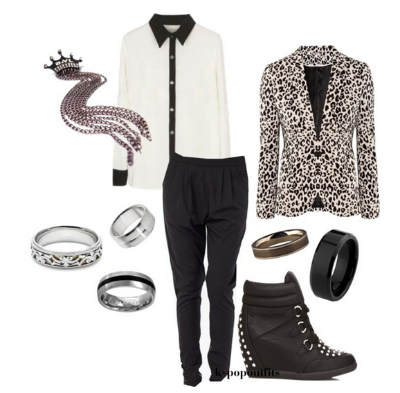 k-popoutfits:  SHINee Everybody Minho Inspired Outfit   