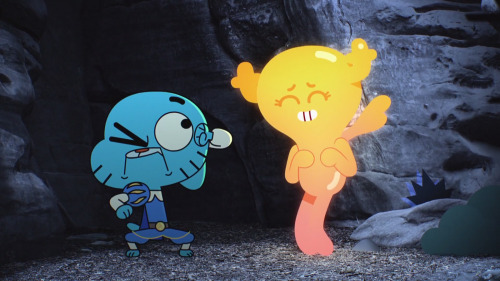 jordancarr1995:  I like that scene when Gumball and Penny and laughing scene on The Romantic