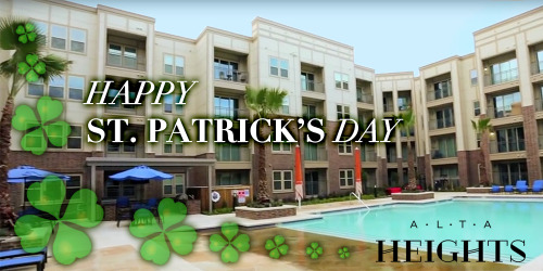 We’re having ourselves a fun & fantastic ‪St. Patrick’s Day at ‪Alta Heights Apartments! C