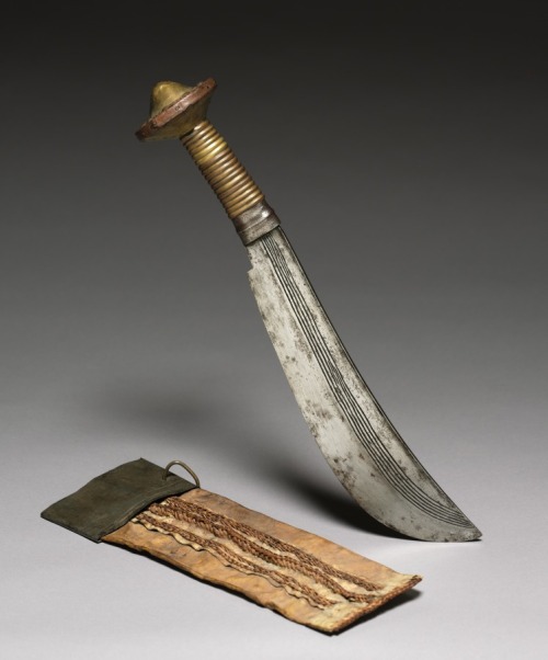 cma-african-art: Knife, 1800, Cleveland Museum of Art: African ArtSize: Overall: 57.4 cm (22 5/8 in.