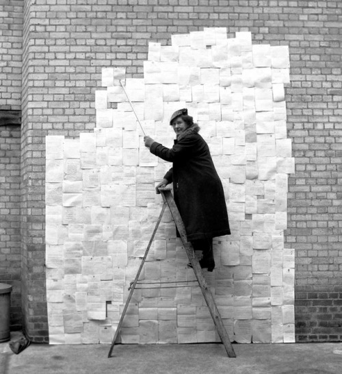 No one reads Zora the Unvanquished.
Photograph by Ken Russell titled “We Regret to Inform You,” 1955, copyright Ken Russell/TopFoto.
From The Guardian: “This image is taken from a series called Zora the Unvanquished, taken of 72-year-old Zora Raeburn...