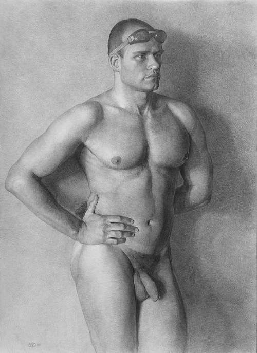 nudemeninart: Sergei Svetlakov                   Sergei Svetlskov (1961-) graduated