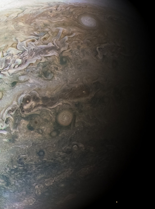 Images of Jupiter taken by NASA&rsquo;s Juno spacecraft (Perijove 8 and 9).Credit: NASA/JPL-Caltech 