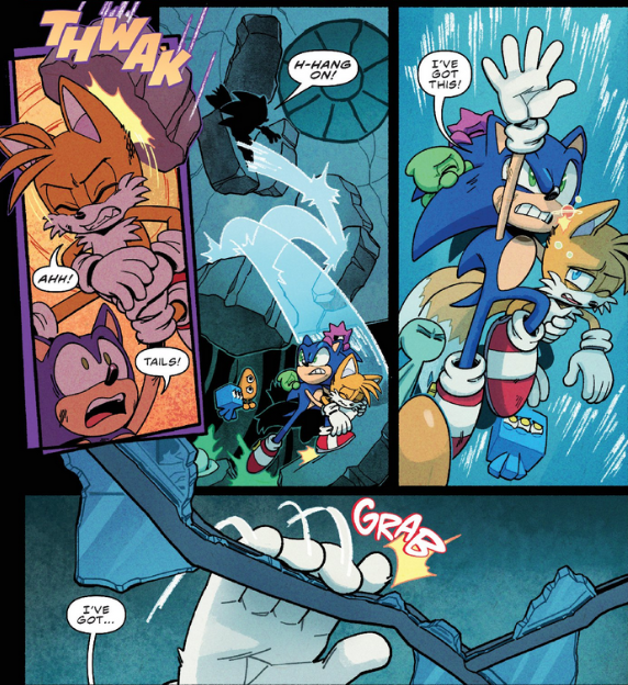 Finished issue 56 of IDW Sonic today, really liked this arc, so