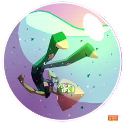 madeleinelovescolours:  Peridot in her bubble! 