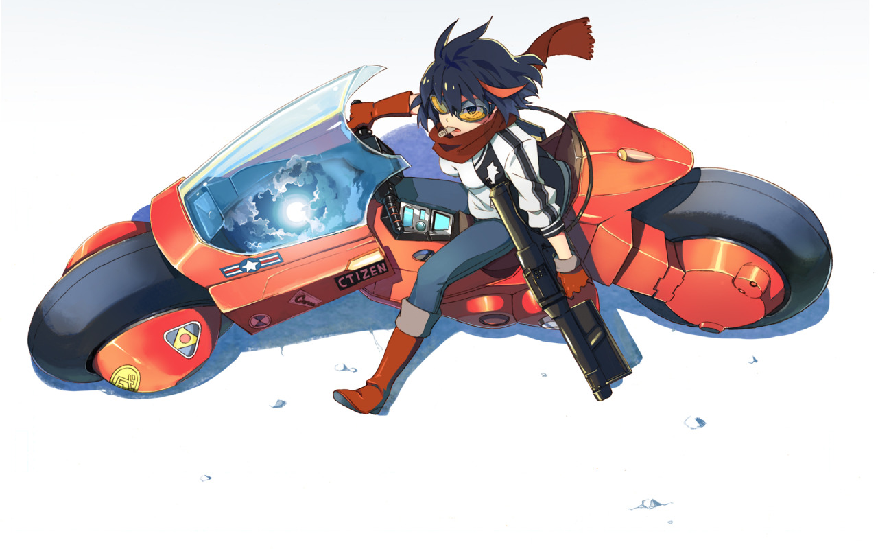 hidekee:  Ryuuko×AKIRA by 杉浩太郎 