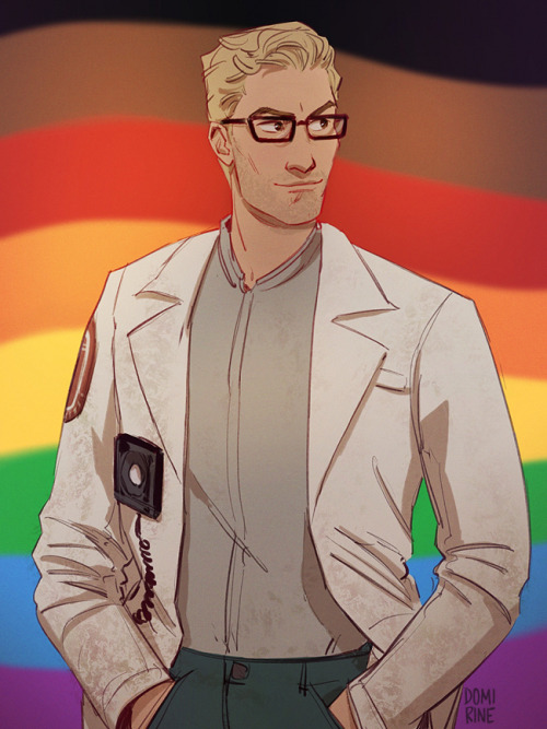 domirine:day 16 - arcade gannon, fallout: new vegashappy pride month of 2020!