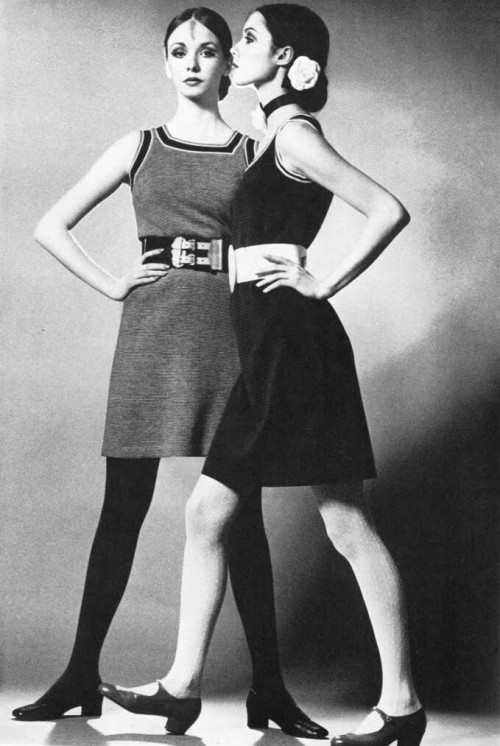 Just Jaeckin - Maudie James &amp; Moyra Swan (Vogue UK 1968)